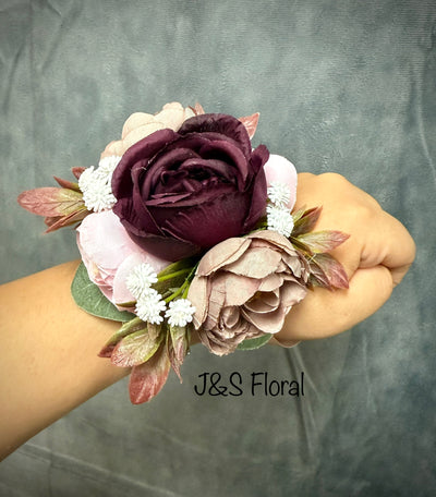 Jennifer Dusty Rose Blush Plum White Bundle