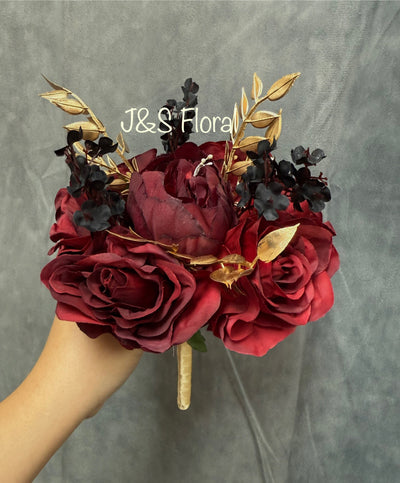 Towanna Maroon Black Gold Bundle