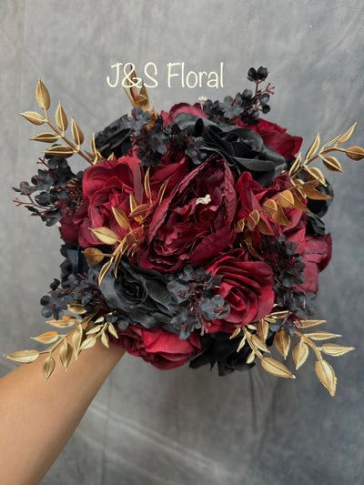 Towanna Maroon Black Gold Bundle