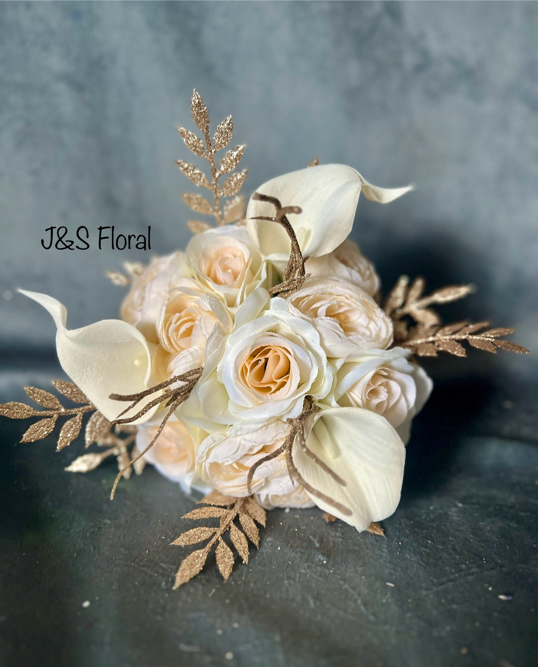 Rosalina ivory cream gold bundle – J & S Floral