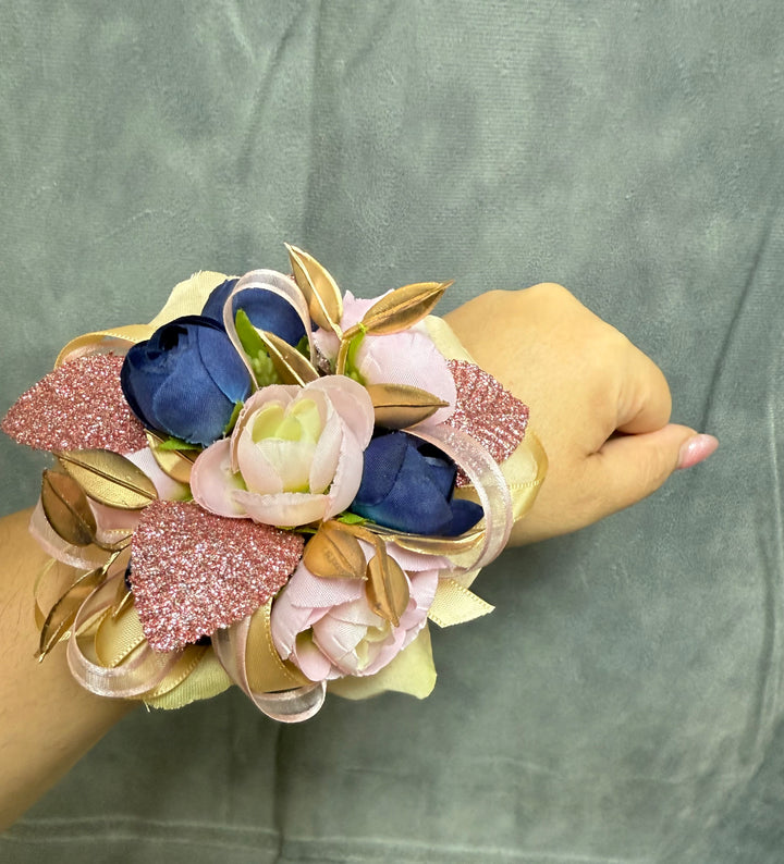 Julissa Navy Blush Rosegold Bundle – J S Floral