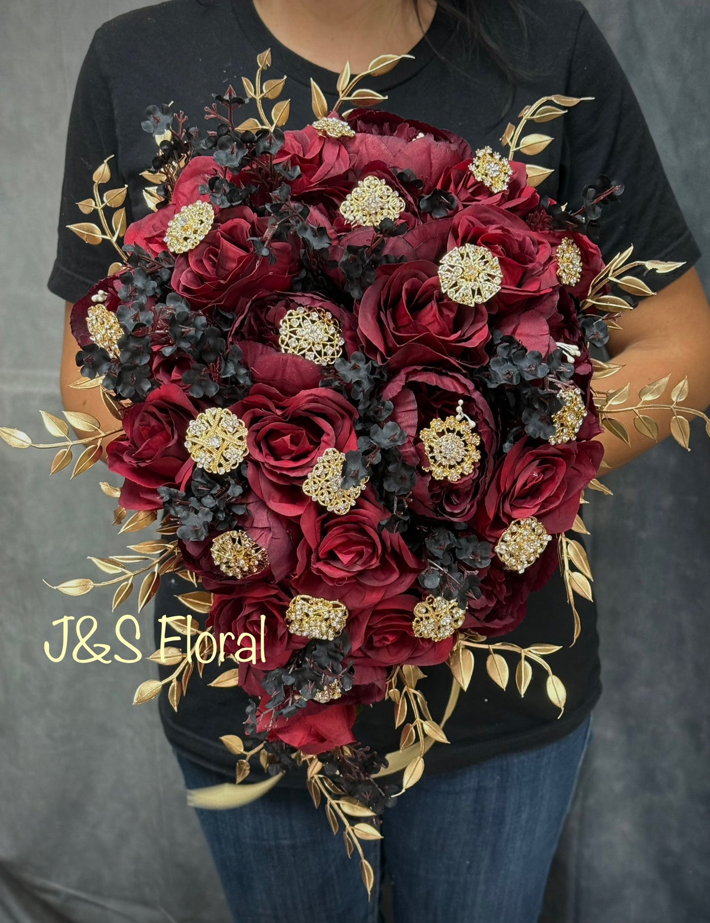 Towanna Maroon Black Gold Bundle