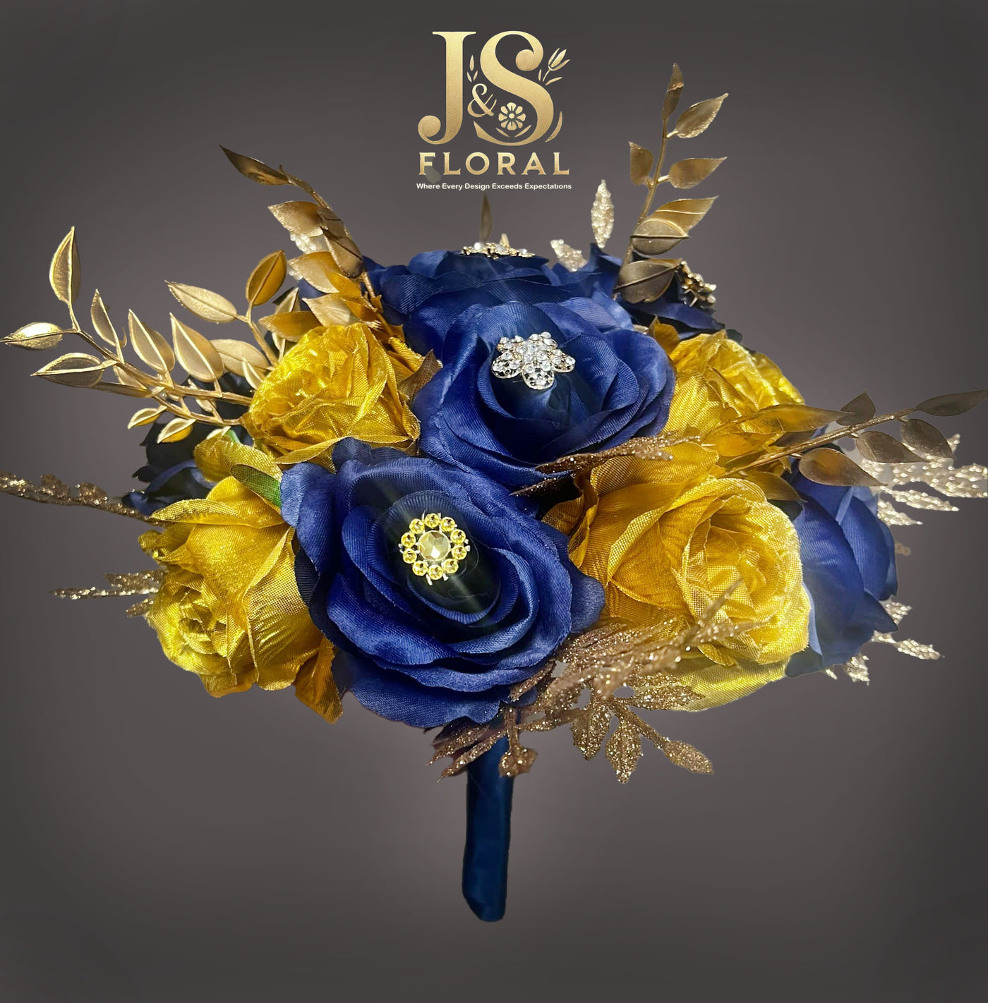 Beauty Royal Blue Gold Bundle