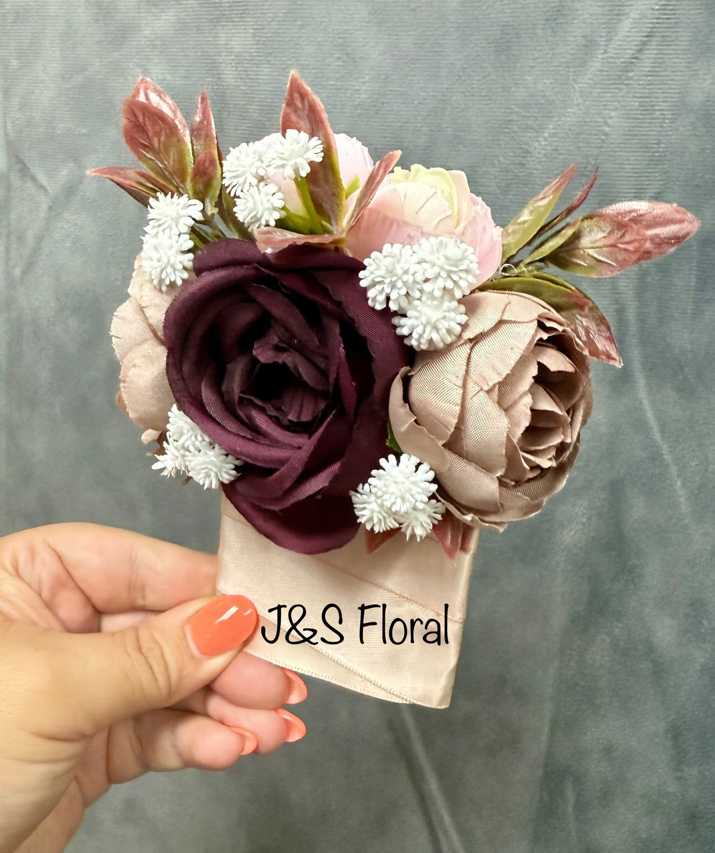 Jennifer Dusty Rose Blush Plum White Bundle