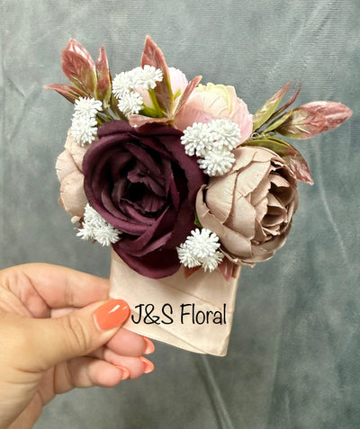 Jennifer Dusty Rose Blush Plum White Bundle