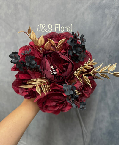Towanna Maroon Black Gold Bundle