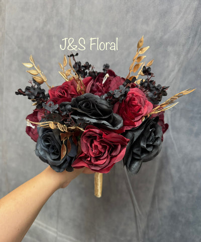 Towanna Maroon Black Gold Bundle