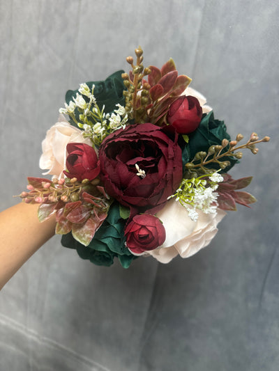 Chantal Burgundy Blush Green wedding bundle