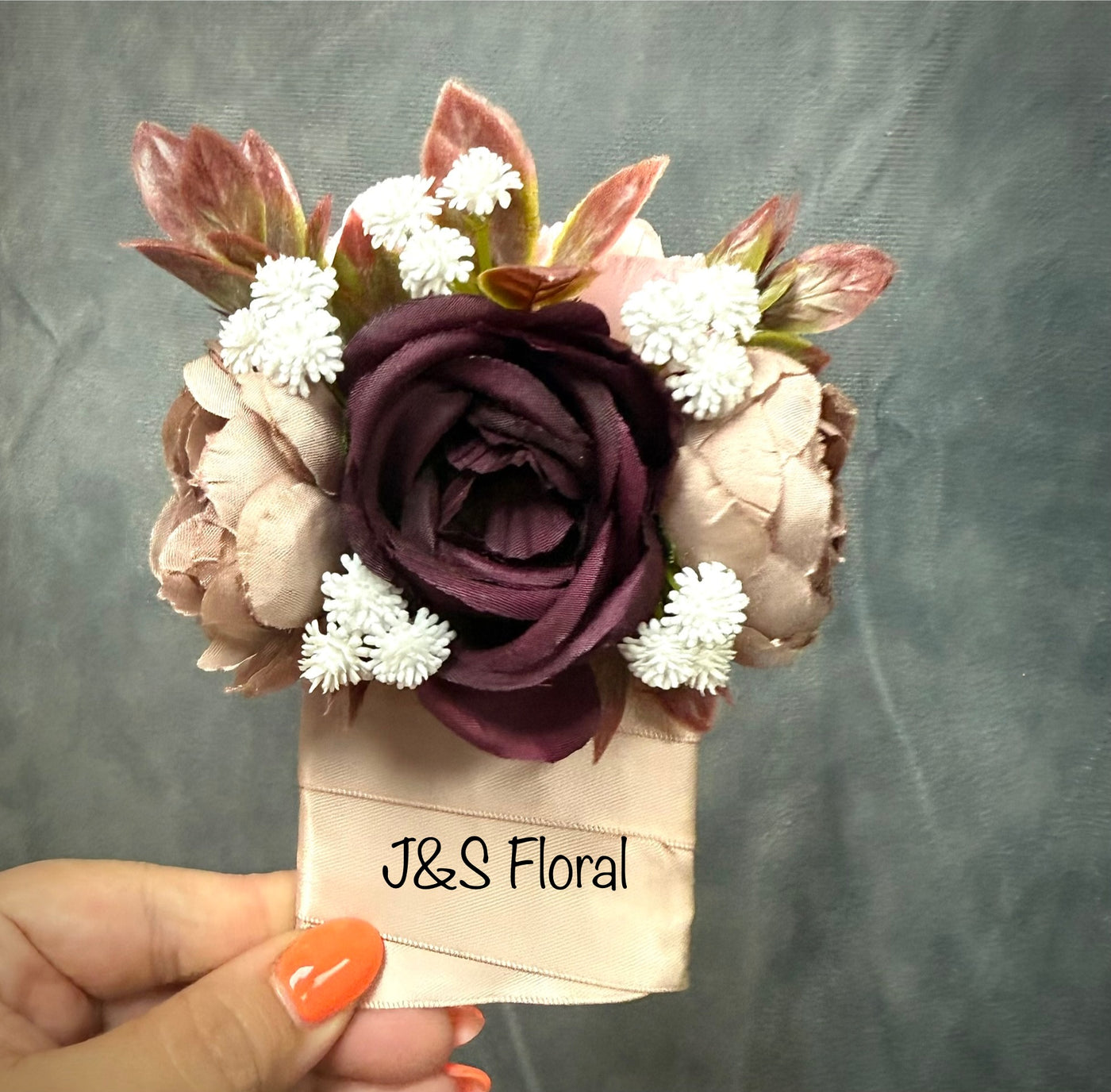 Jennifer Dusty Rose Blush Plum White Bundle