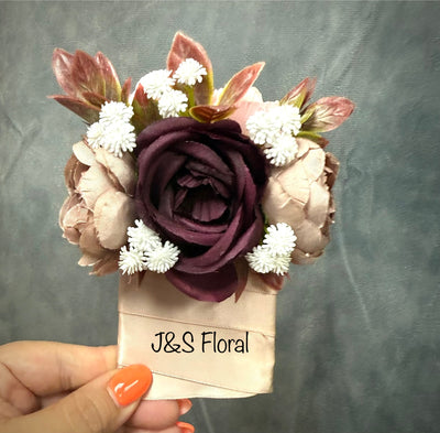 Jennifer Dusty Rose Blush Plum White Bundle