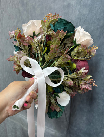 Chantal Burgundy Blush Green wedding bundle