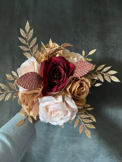 Suzy Burgundy Blush Rose Gold Bundle