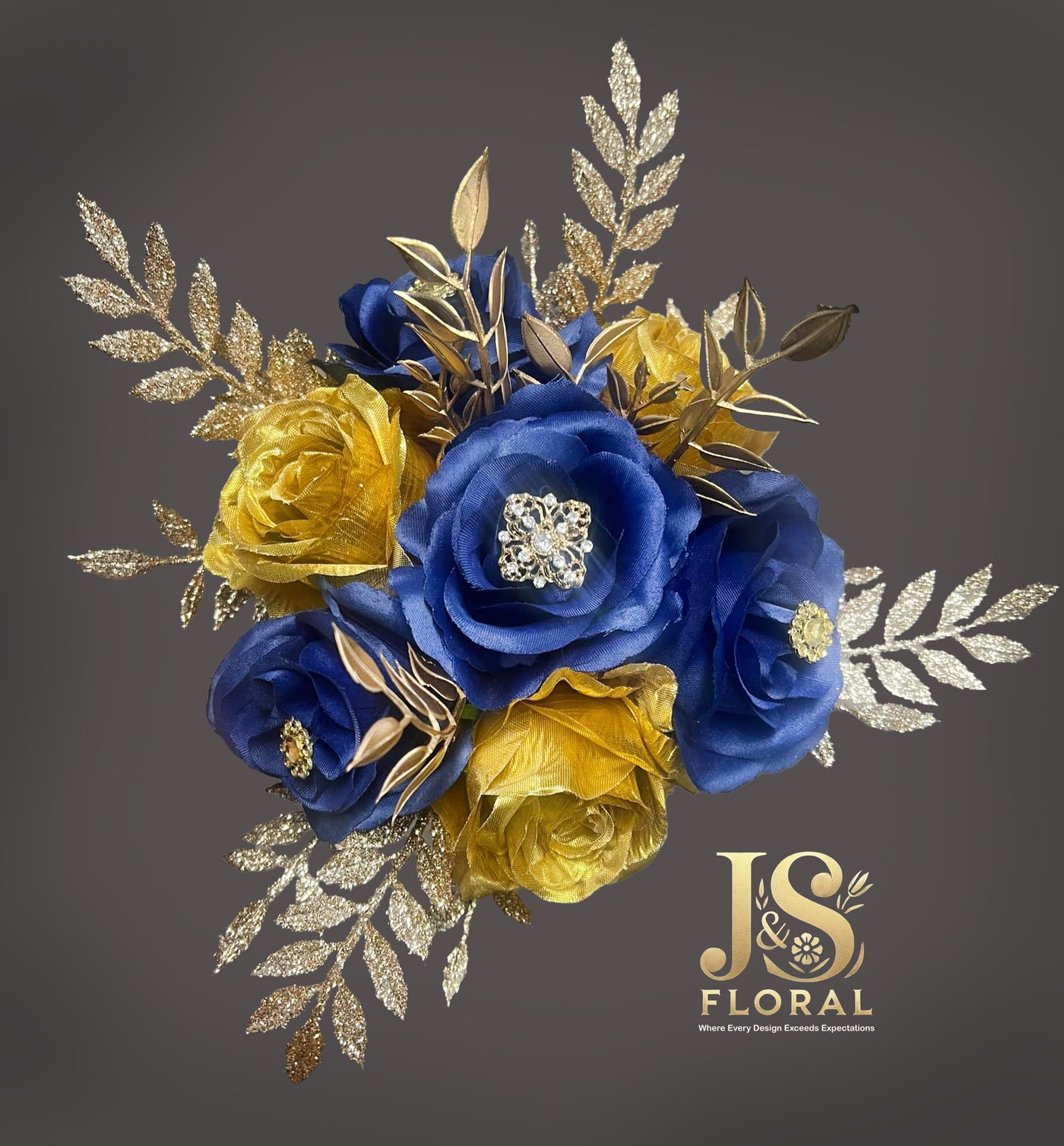 Beauty Royal Blue Gold Bundle