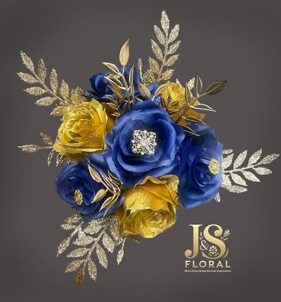 Beauty Royal Blue Gold Bundle