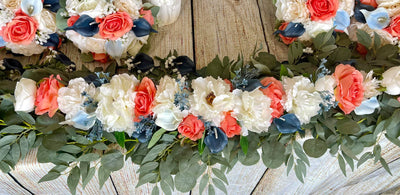 Courtney Sweetheart Table Flowers Garland