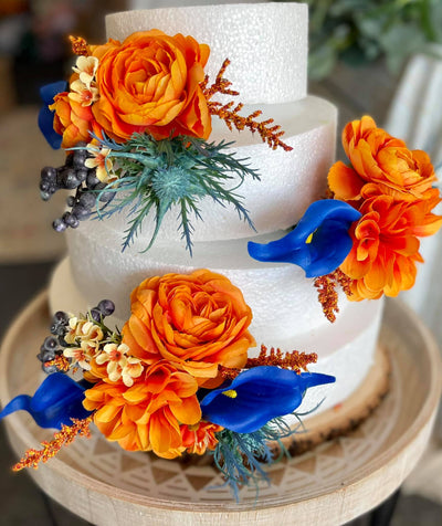 Cezzy Cake Flowers Arrangement
