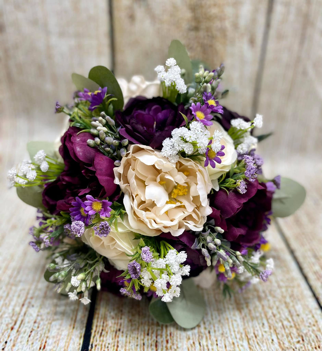 Vanessa Plum Purple Ivory Bundle, image size:1080x1178