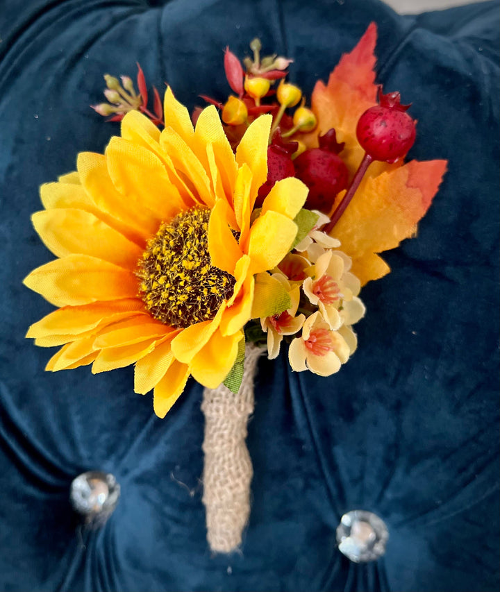 Ellie Sunflower Burgundy Burnt Orange Bundle – J & S Floral