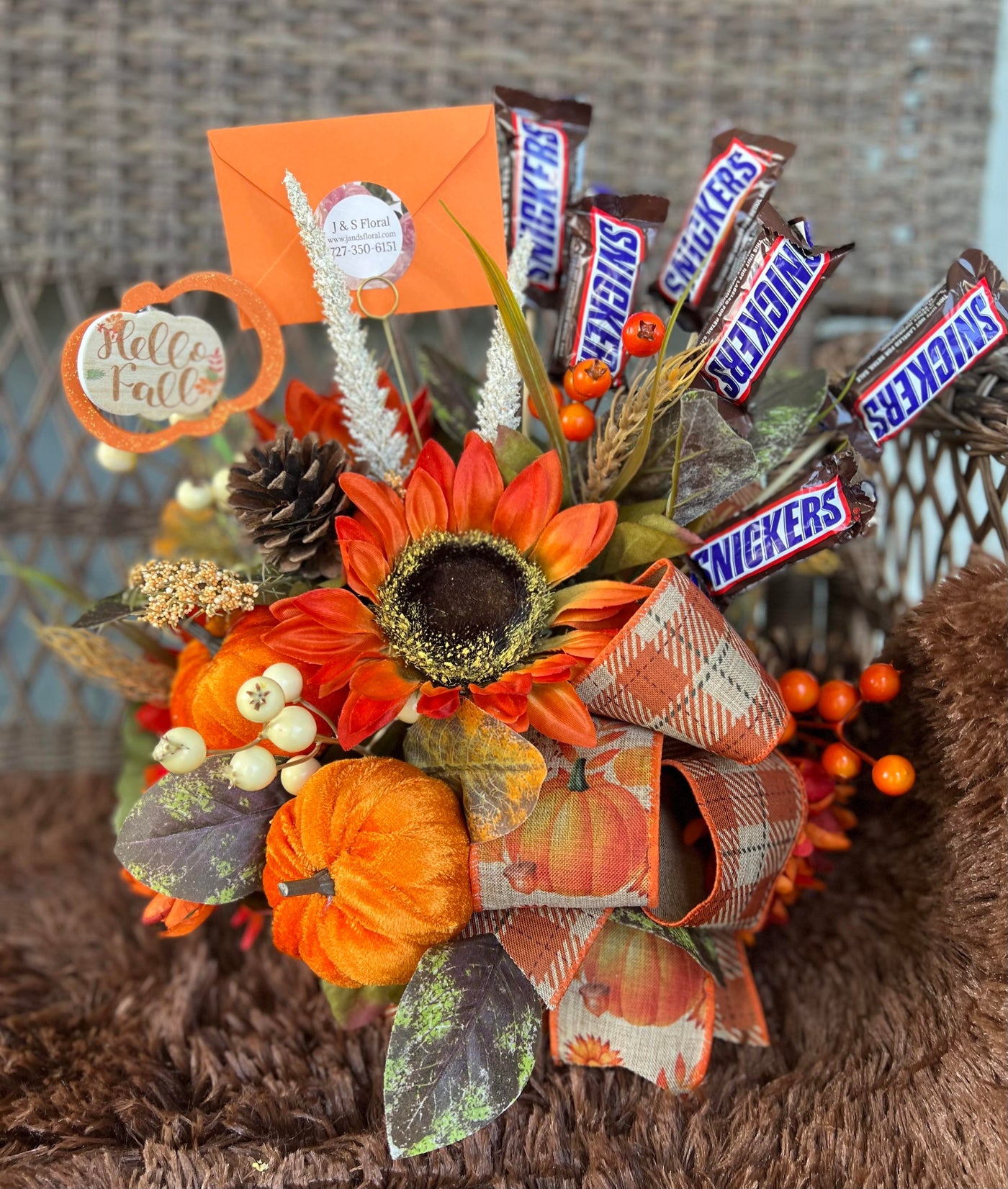 In Love With Fall Arrangement