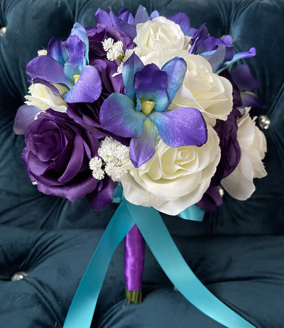 Kimberly Turquoise Purple and White Bundle