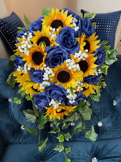 Grace Sunflower Royal Blue Bundle