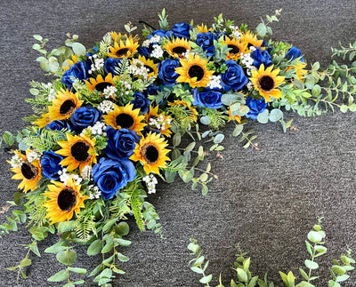 Lina Sunflower Royal Blue Bundle